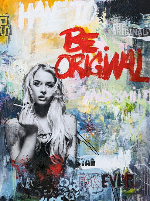 Be Original Poster Print by Design Fabrikken Design Fabrikken # MF9691791