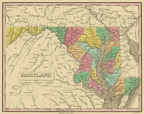 Maryland - Finley 1831 Poster Print by Finley Finley # MDZZ0002