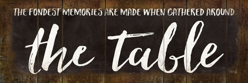 The Table Poster Print by Marla Rae # MA2319