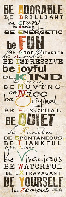 The Way to Be Poster Print by Marla Rae # MA254