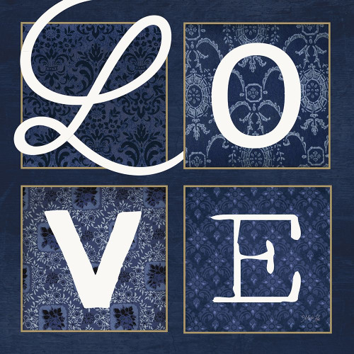 LOVE Squared Poster Print by Marla Rae # MAZ5608