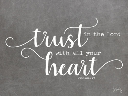 Trust in the Lord Poster Print by Marla Rae # MAZ5599