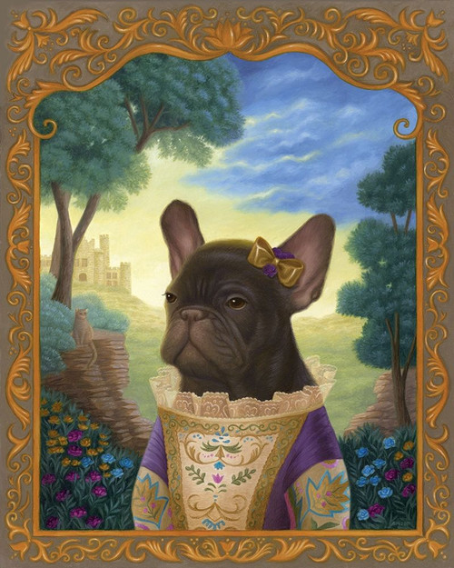 Henrietta in Her Wildest Dreams Poster Print by Gina Matarazzo # M1729D