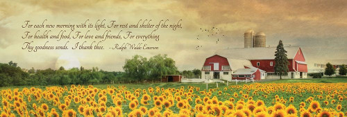 I Thank Thee Poster Print by Lori Deiter # LD425