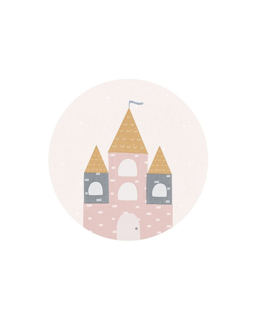 Circle Castle Poster Print by Leah Straatsma # LSRC106B