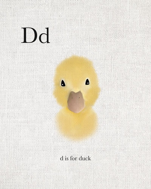 D is for Duck Poster Print by Leah Straatsma # LSRC047D