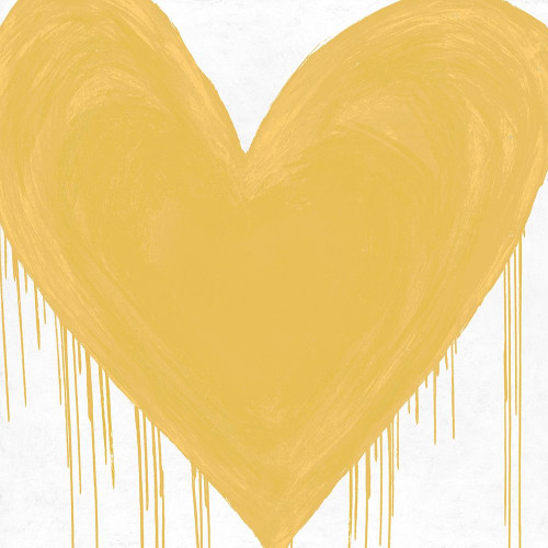 Big Hearted Yellow Poster Print by Lindsay Rodgers # LSG116681