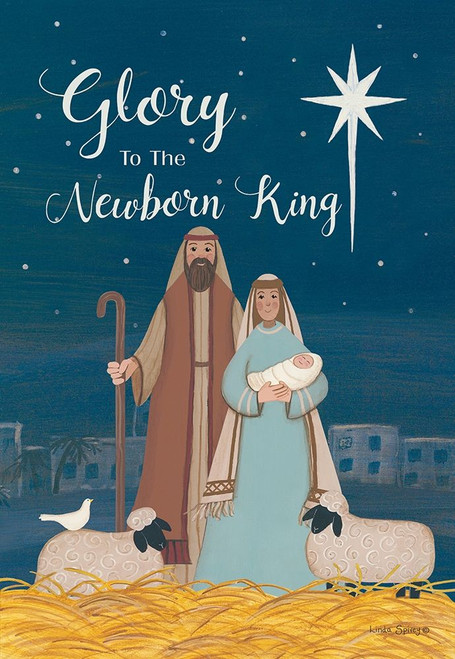 Glory to the King Poster Print by Linda Spivey # LS1783