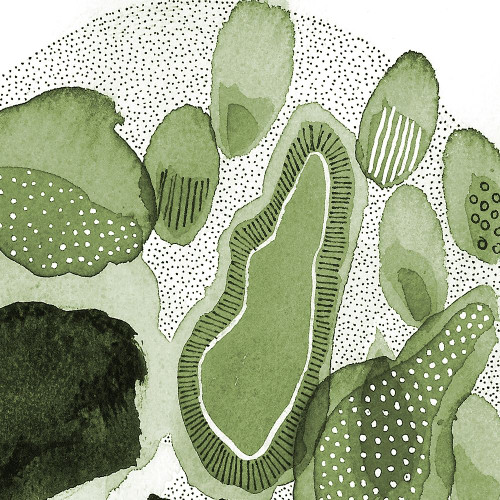 Close Evolutions 2 Poster Print by Kim Rupe # KRUSQ003A