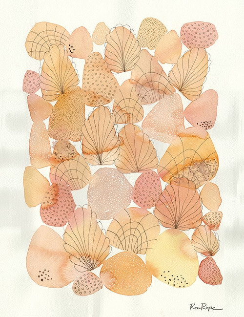 Shells Poster Print by Kim Rupe # KRURC006A