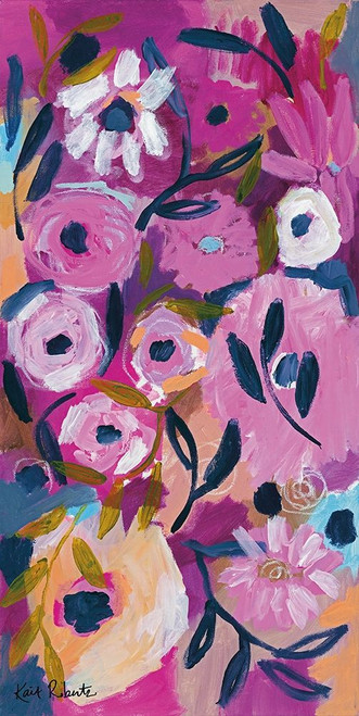 Midnight Blooms Poster Print by Kait Roberts # KR471