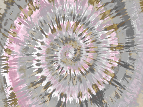 Tie Dye Blush Pink Poster Print by Molly Kearns # KYS116909