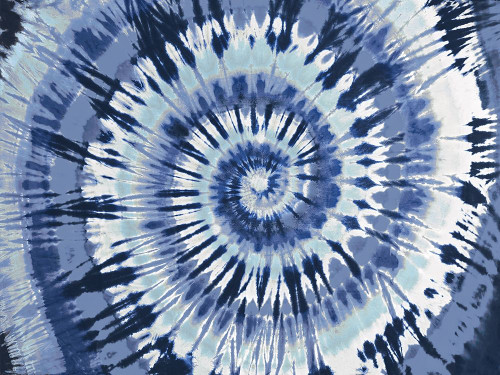 Tie Dye Blue Poster Print by Molly Kearns # KYS116908