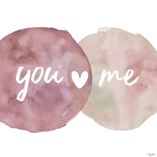 You Heart Me Poster Print by Gigi Louise # KBSQ079A
