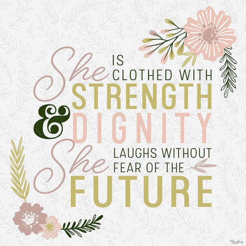 She Strength Poster Print by Mlli Villa # KBSQ062A
