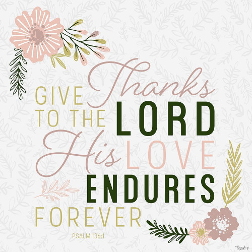 Thanks Lord Poster Print by Gigi Louise # KBSQ069