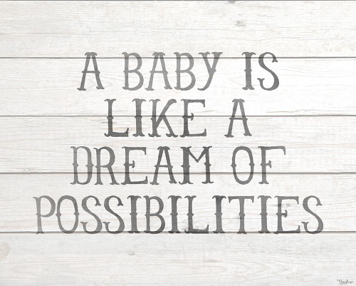 Possibilities Gray Poster Print by Gigi Louise # KBRC138A
