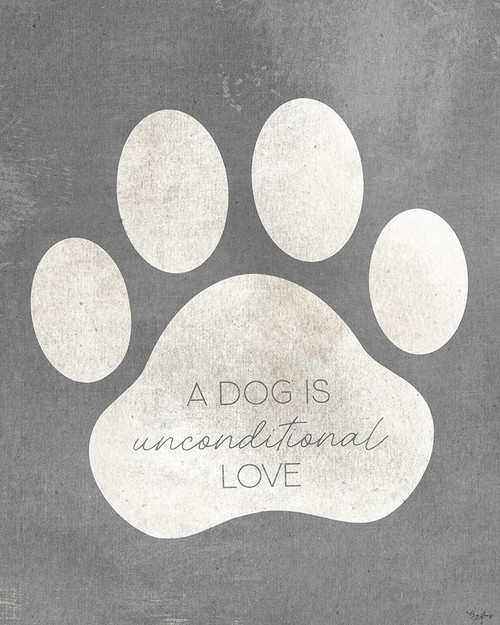 Dog Unconditional Poster Print by Gigi Louise # KBRC114A