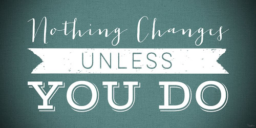 Changes Teal Poster Print by Gigi Louise # KBRN002A