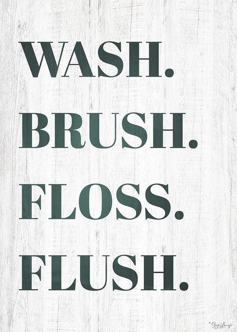 Wash Brush Poster Print by Gigi Louise # KBRC036A