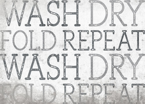 Wash Dry Poster Print by Gigi Louise # KBRC035A