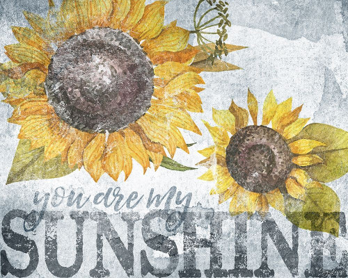 Sunshine Sunflower Poster Print by Gigi Louise # KBRC040A