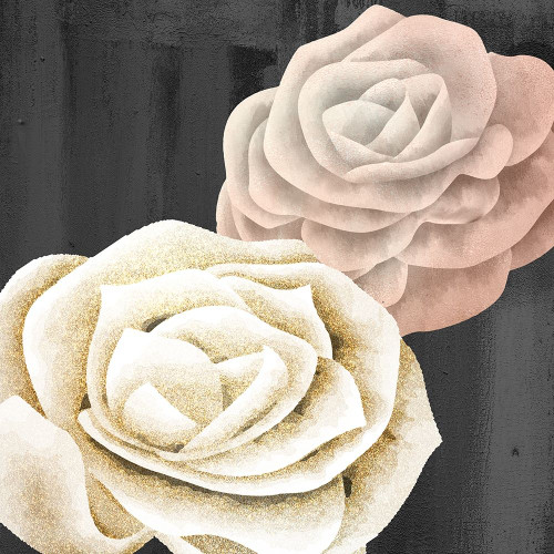 Rose Gold 1 Poster Print by Kimberly Allen # KASQ2146A