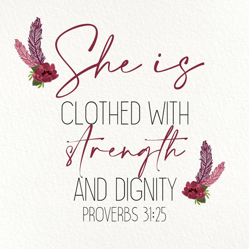 She Is Clothed Poster Print by Kimberly Allen # KASQ2087A