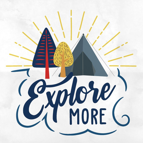 Explore More 1 Poster Print by Kimberly Allen # KASQ2088A