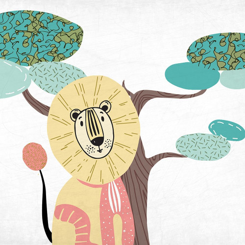 Safari Days 1 Poster Print by Kimberly Allen # KASQ2093A