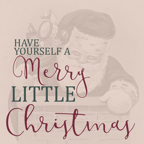 Merry Little Poster Print by Kimberly Allen # KASQ2044