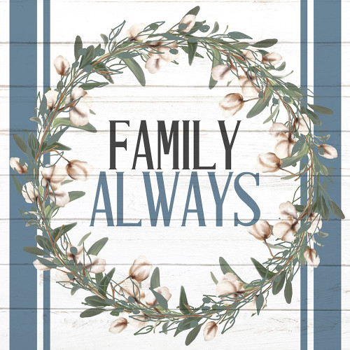 Family Always Poster Print by Kimberly Allen # KASQ2047B