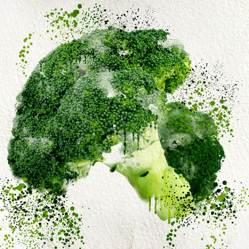 Veggies 2 Poster Print by Kimberly Allen # KASQ2074B