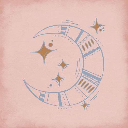 Sun and Moon 2 Poster Print by Kimberly Allen # KASQ1967B