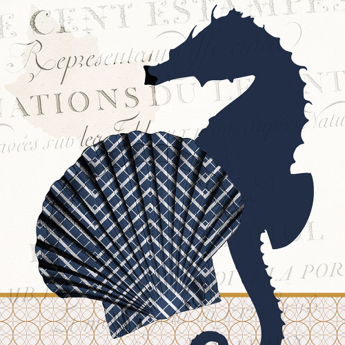 Navy Sea 1 Poster Print by Allen Kimberly # KASQ1887A