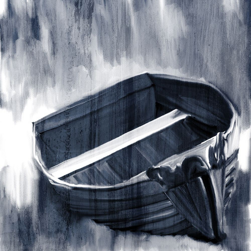 Beach Boat Poster Print by Allen Kimberly # KASQ1886A