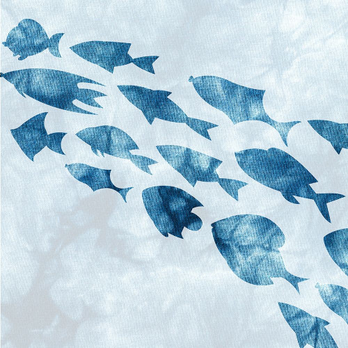 School of Fish 2 Poster Print by Allen Kimberly # KASQ1803B