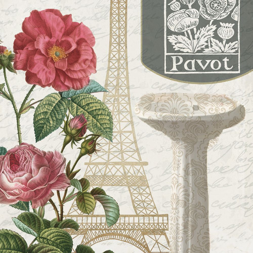 Salle de Bains 2 Poster Print by Allen Kimberly # KASQ1756B