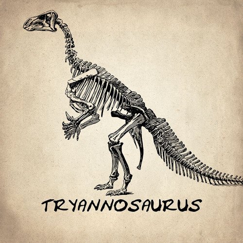 Digging up Bones 3 Poster Print by Allen Kimberly # KASQ1709C