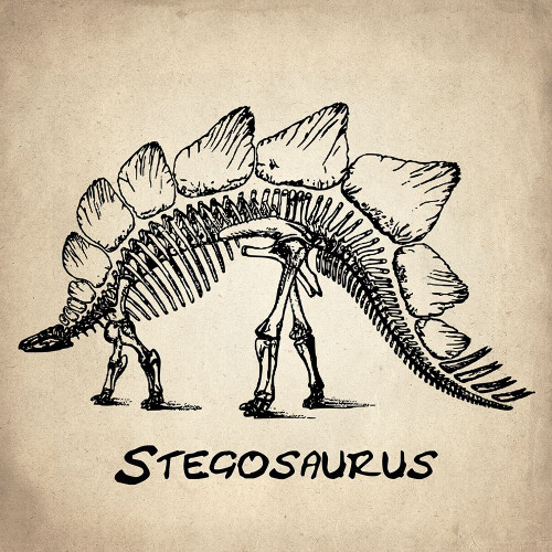 Digging up Bones 1 Poster Print by Allen Kimberly # KASQ1709A