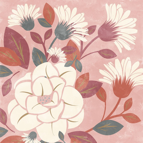 Morning Floral Poster Print by Allen Kimberly # KASQ1719A