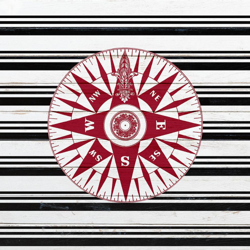 Anchor Compass 2 Poster Print by Allen Kimberly # KASQ1723B