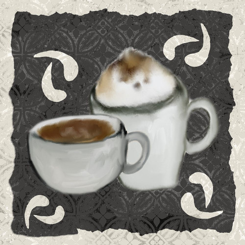 Coffee Life 5 Poster Print by Allen Kimberly # KASQ1615B