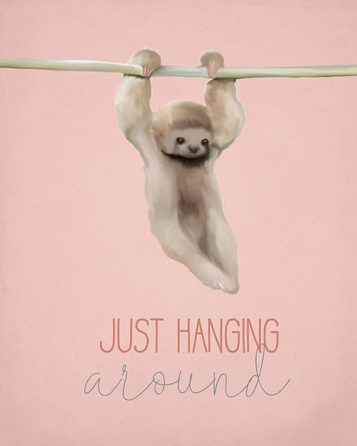 Happy Sloths 3 Poster Print by Allen Kimberly # KARC1780C