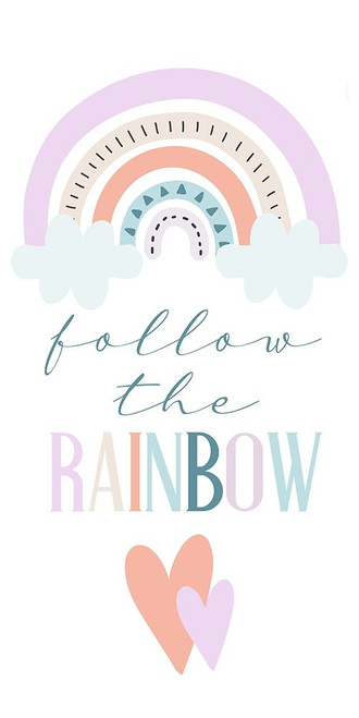 Follow the Rainbow 1 Poster Print by Kimberly Allen # KARN364A