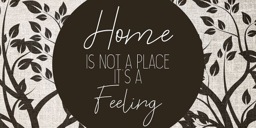 Home is not a Place Poster Print by Allen Kimberly # KARN315B