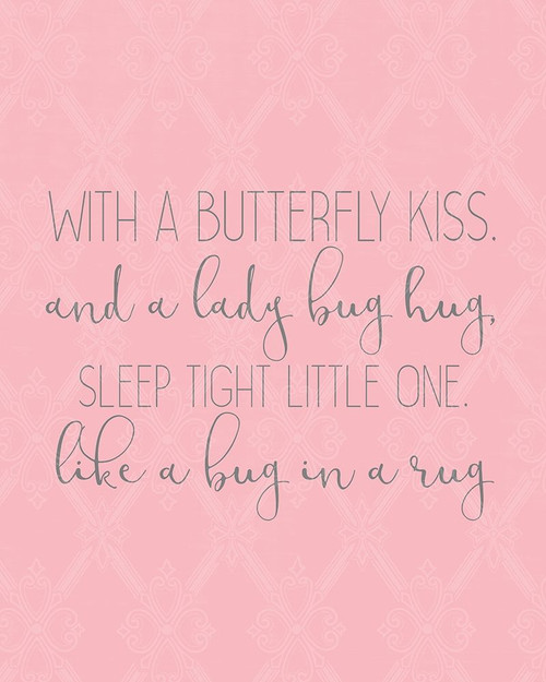 Butterfly Kisses 2 Poster Print by Allen Kimberly # KARC1762B