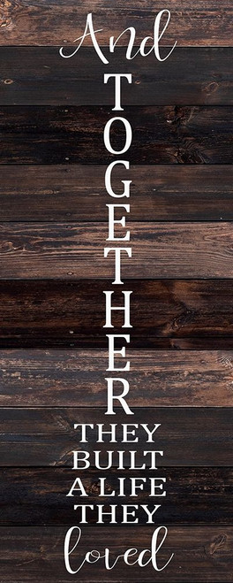 And Together they Built Poster Print by Allen Kimberly # KAPL433A