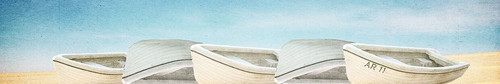Beached Row Poster Print by Allen Kimberly # KAPL424