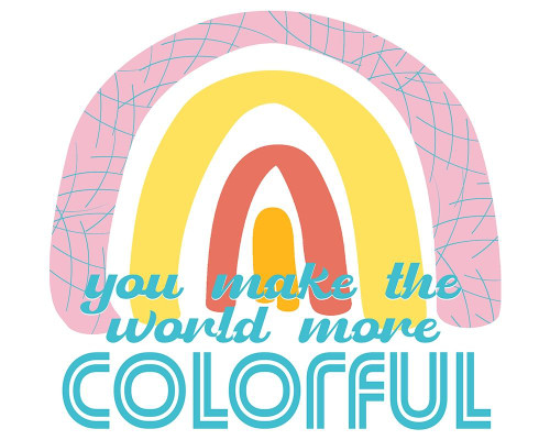 You Make Poster Print by Kimberly Allen # KARC2146A